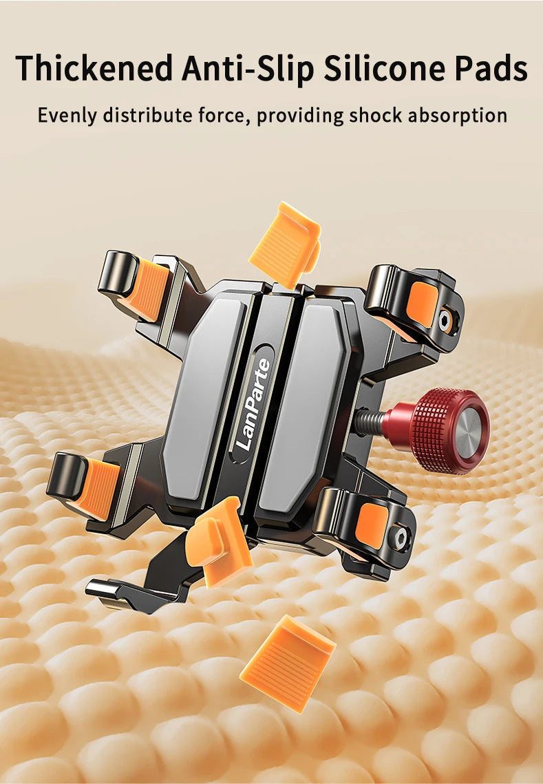 Apex Rush Car Phone Holders 360°Adjustable Metal Five-Claw Phone Clamp Military-Grade Strongest Suction Car Mount