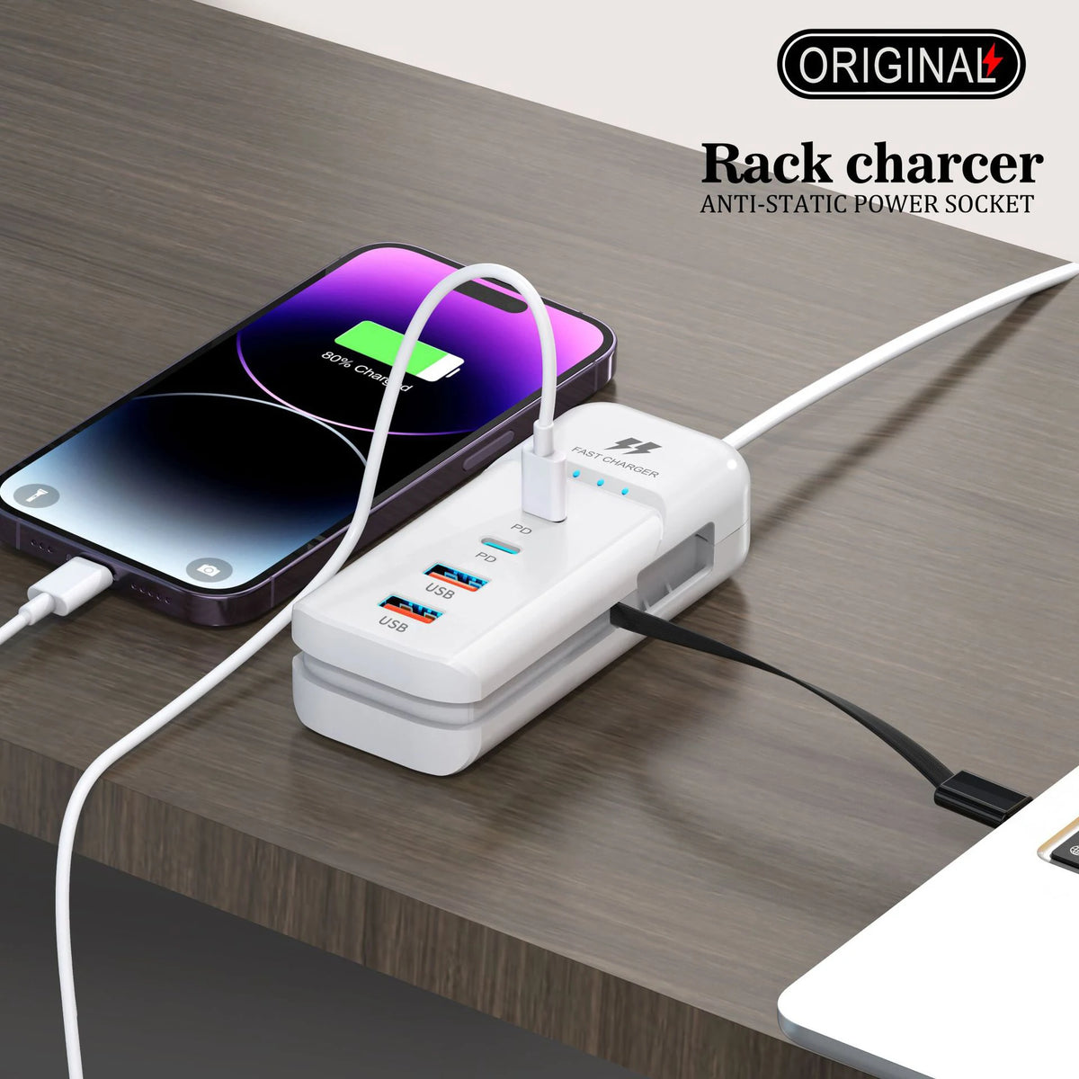 66W USB Fast Charging Type C Wall Power Socket Charger for Xiaomi Samsung iPad QC 3.0 Mobile Phone Charger Travel Power Adapter