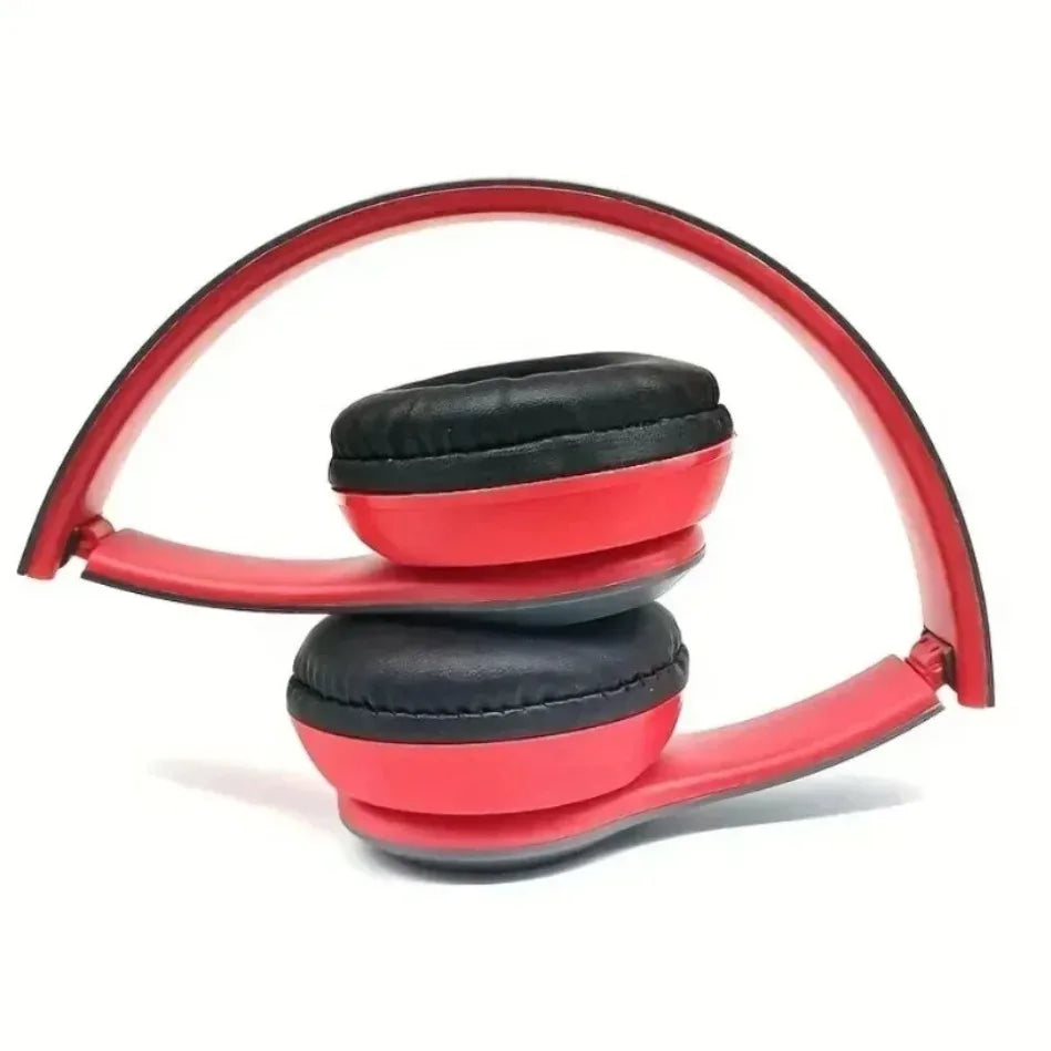 Foldable Bluetooth Headphones Wireless Overhead Earphones with Microphone Volume Control for smartphones Game Headset