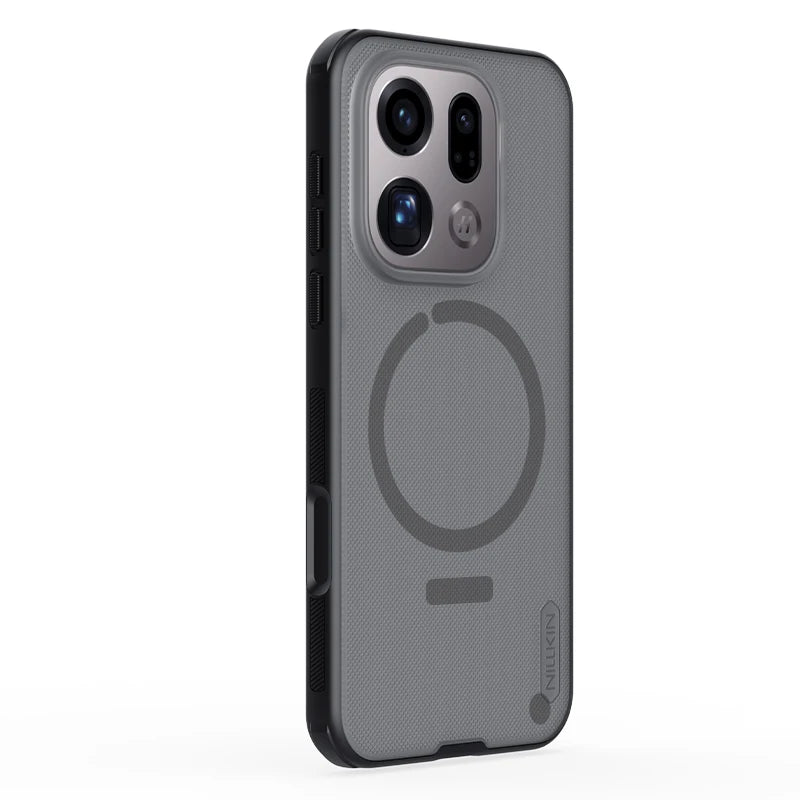 For OPPO Find X9/X9 Pro/X10 Pro Max/X10 5G Magsafe Case Nillkin Magnetic Frosted Shield 360 TPU frame Matte full Back Cover