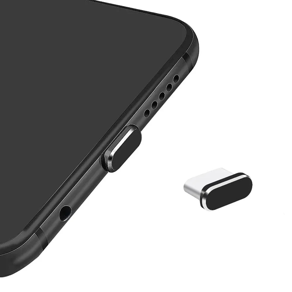 4Pcs USB C Dust Plug With Cleaning Brush Anti Dust USB-C Plug Cover Charging Port Cover Caps For Samsung Xiaomi All Type C Phone