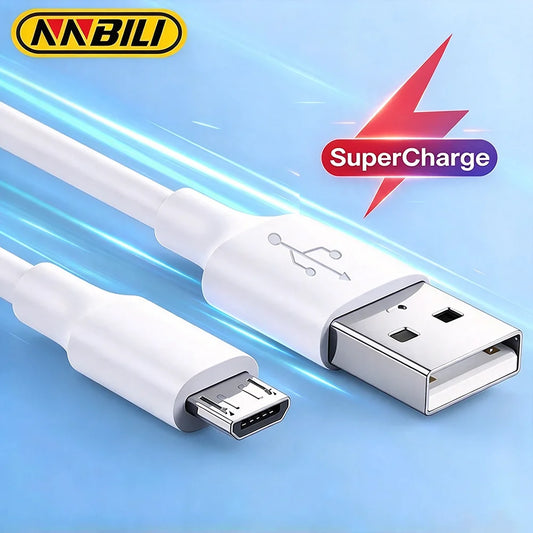 NNBILI Micro USB Cable Fast Charging Wire Mobile Phone Micro Cable For Xiaomi Samsung Andriod USB Type C phone Cable Cord