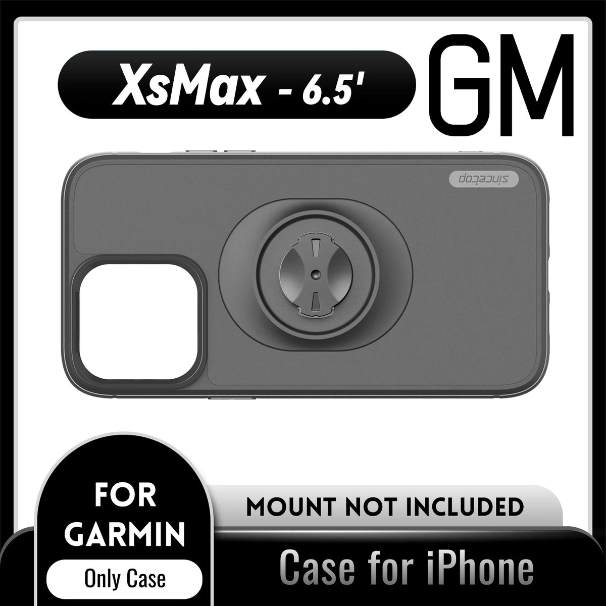 Shockproof Case for Garmin Bike Mounts / Holders For Apple iPhone 17 16 15 14 13 12 11 8 7 Pro X Max Plus SE Protective Cover