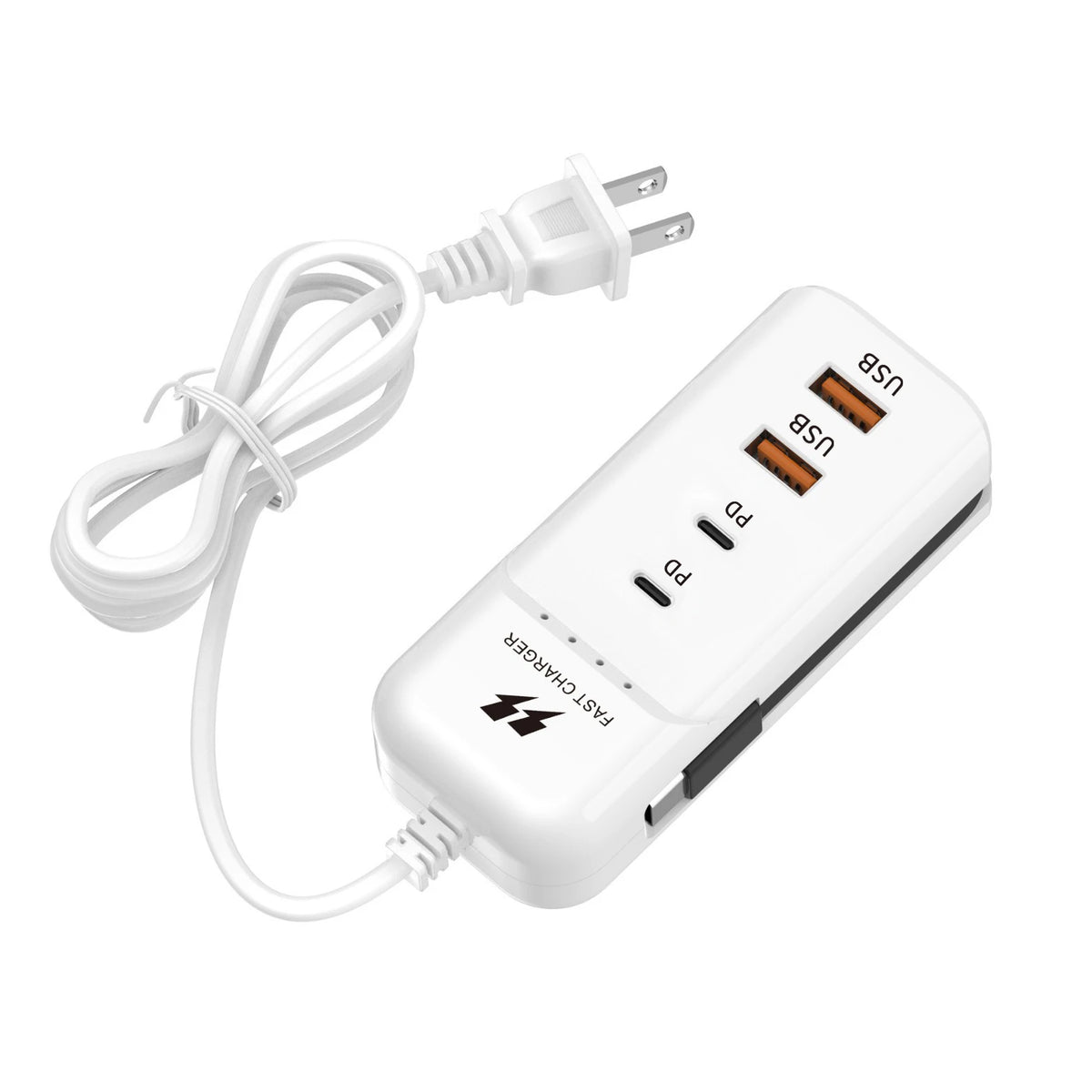 66W USB Fast Charging Type C Wall Power Socket Charger for Xiaomi Samsung iPad QC 3.0 Mobile Phone Charger Travel Power Adapter
