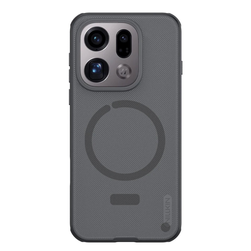 For OPPO Find X9/X9 Pro/X10 Pro Max/X10 5G Magsafe Case Nillkin Magnetic Frosted Shield 360 TPU frame Matte full Back Cover