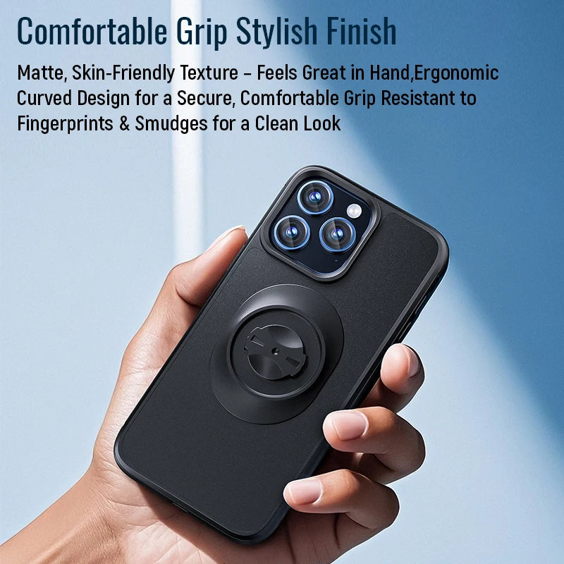 Shockproof Case for Garmin Bike Mounts / Holders For Apple iPhone 17 16 15 14 13 12 11 8 7 Pro X Max Plus SE Protective Cover