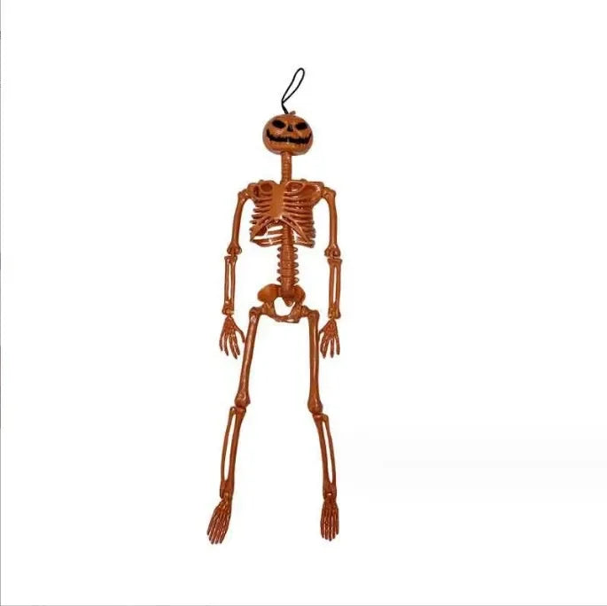40cm Halloween Human Shape Skeleton,Posable Skeleton,Human Shape Bones,Halloween Herror Decorations,Haunted House Horror Props