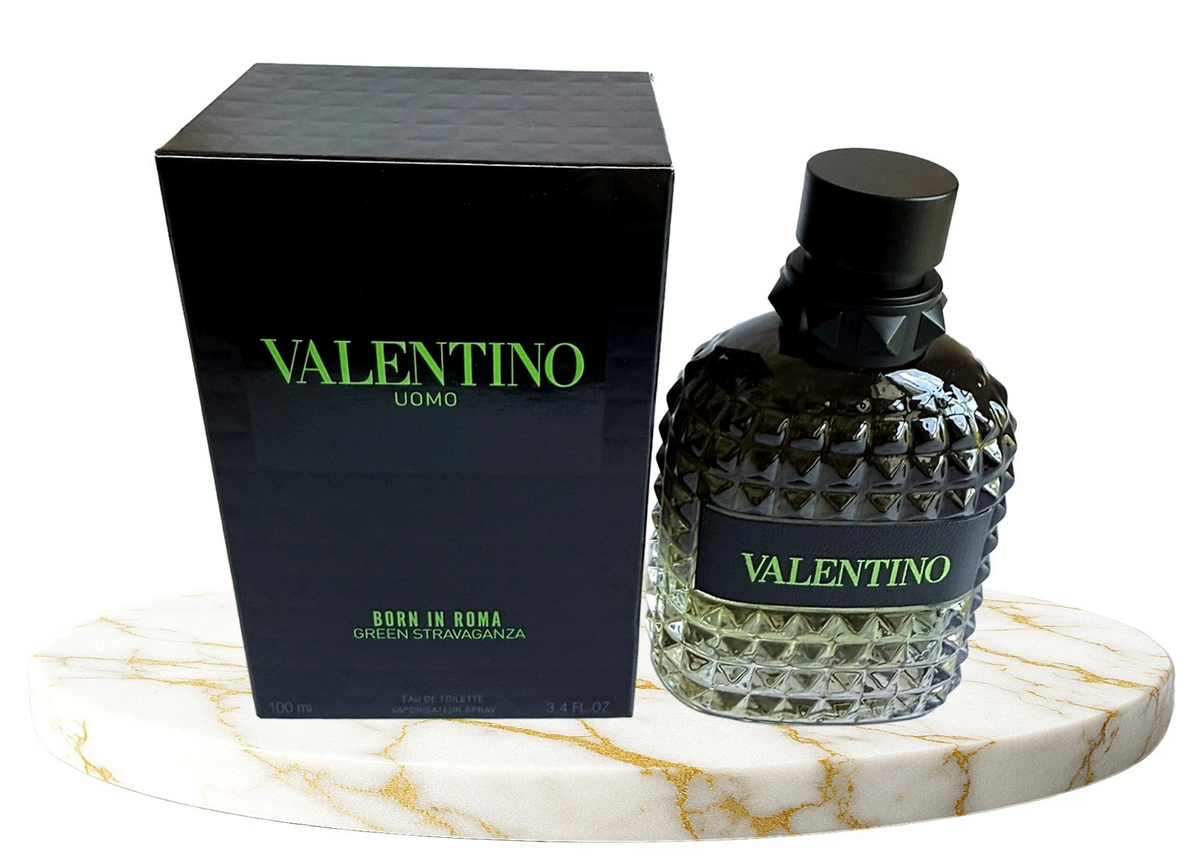 Valentino Uomo Born In Roma Green Stravaganza 3.4 oz. EDT Spray for Men
