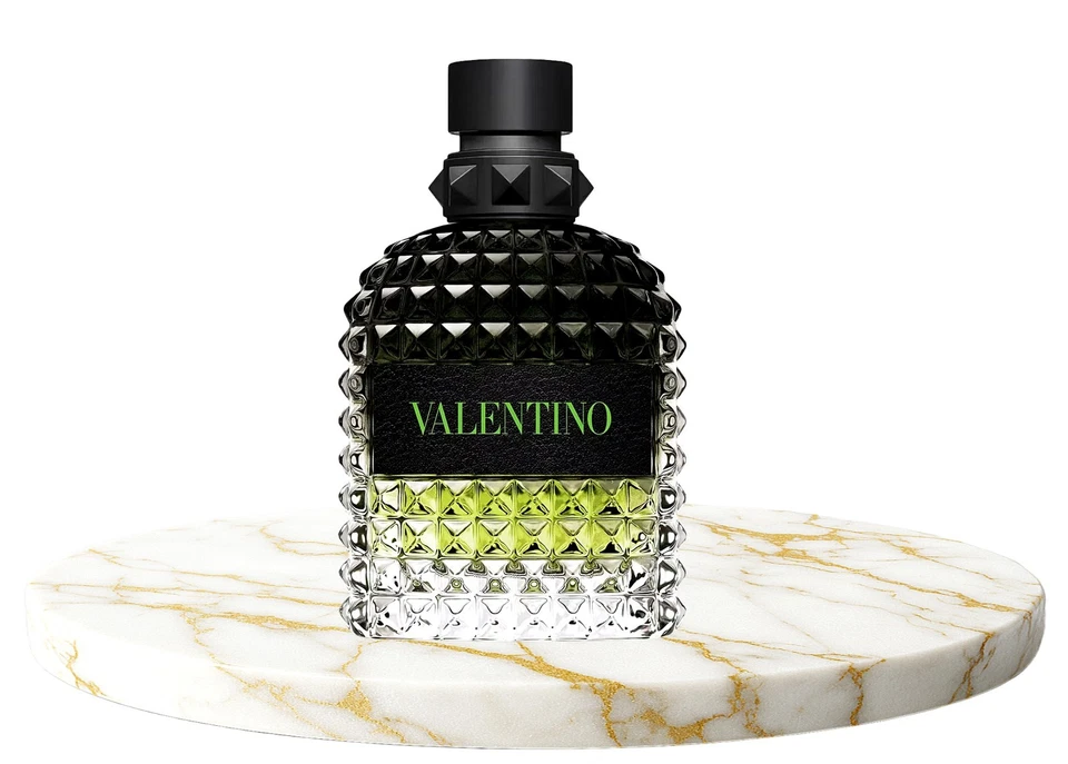 Valentino Uomo Born In Roma Green Stravaganza 3.4 oz. EDT Spray for Men
