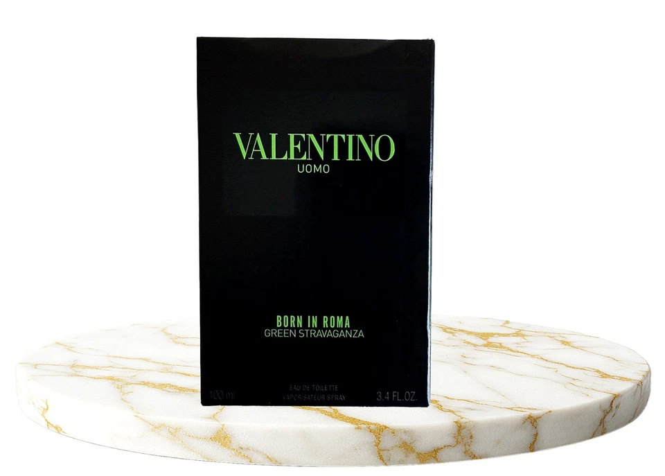Valentino Uomo Born In Roma Green Stravaganza 3.4 oz. EDT Spray for Men