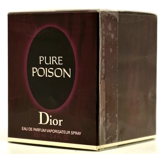 PURE POISON,CHRISTIAN DIOR,EAU DE PARFUM, 3.4oz.100ml.